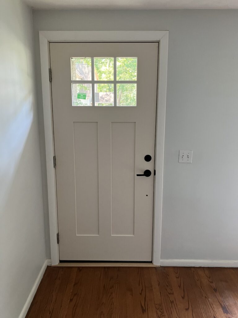 Franklin MA Door Installation Inside