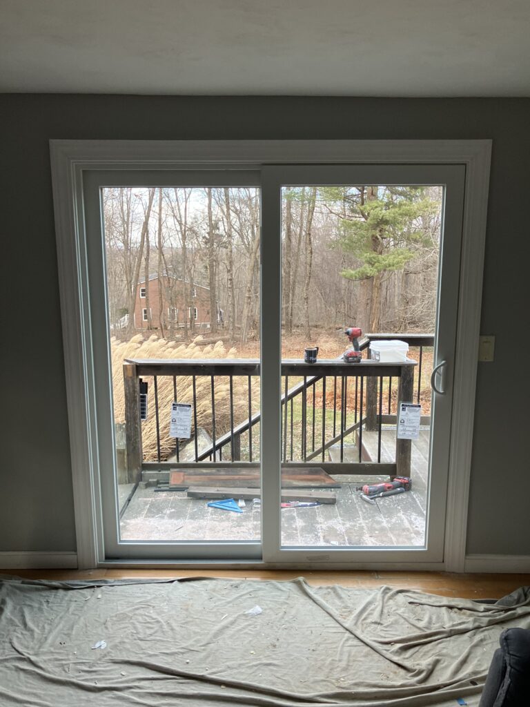 Grafton, MA Slider Door Install
