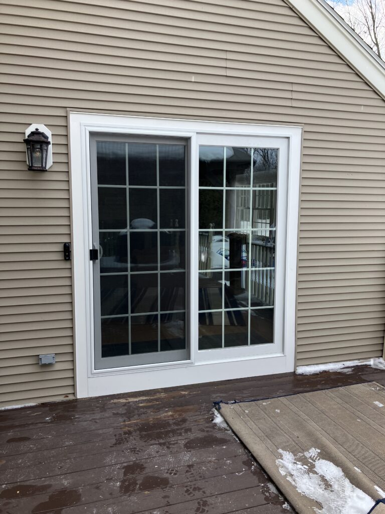 Sutton, MA Slider Door Install